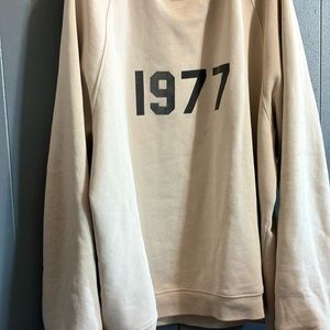 FEAR OF GOD 1977 ESSENTIALS SWEATSHIRT TOP LARGE